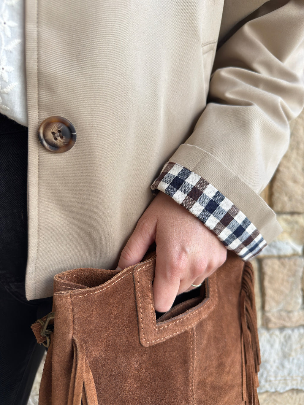 Veste trench FLORENCE - Beige