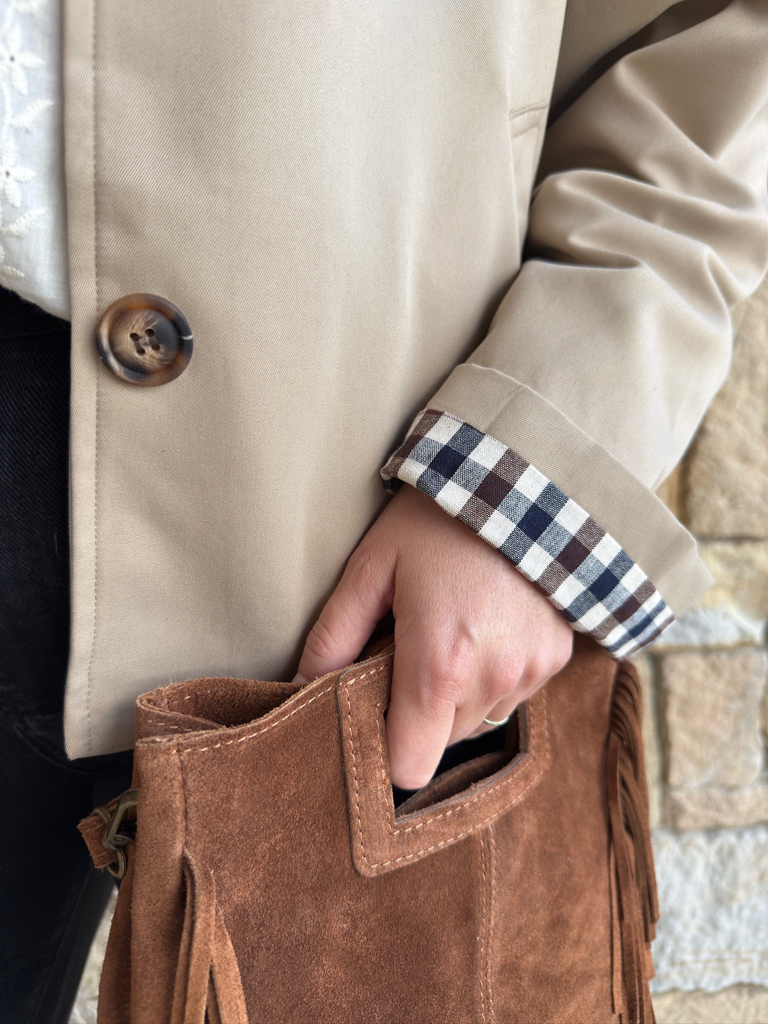 Veste trench FLORENCE - Beige